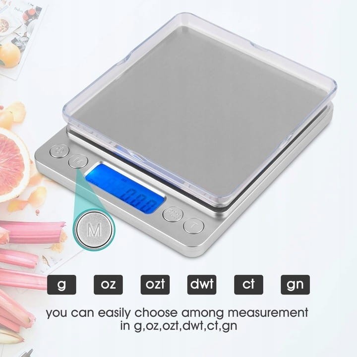Waga kuchenna Mafiti MK200 srebrny/szary czarny 500g