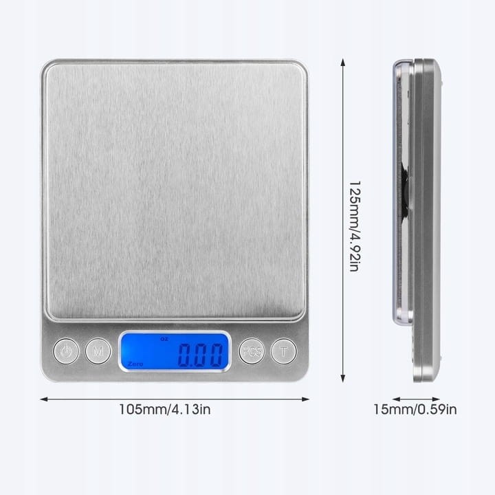 Waga kuchenna Mafiti MK200 srebrny/szary czarny 500g
