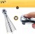Zestaw 20 nasadek 1/4" (5-13 mm) 3/16-9/16'' z grzechotką przedłużką