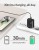2 sztuki Szybka ładowarka sieciowa kostka 25W + kabel USB-C 2m