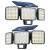 Lampy Solarne Elewacyjne 2 szt. GEARLITE Szklany Panel IP65 Ciepła Biel