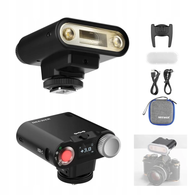 Lampa Błyskowa Neewer Z160 do Nikon Okrągła Głowica Akumulator