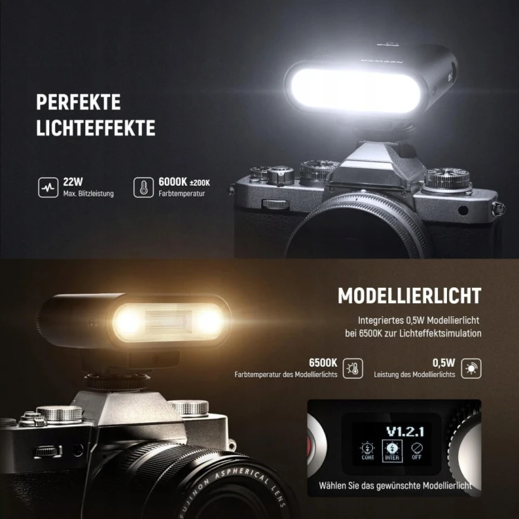 Lampa Błyskowa Neewer Z160 do Nikon Okrągła Głowica Akumulator