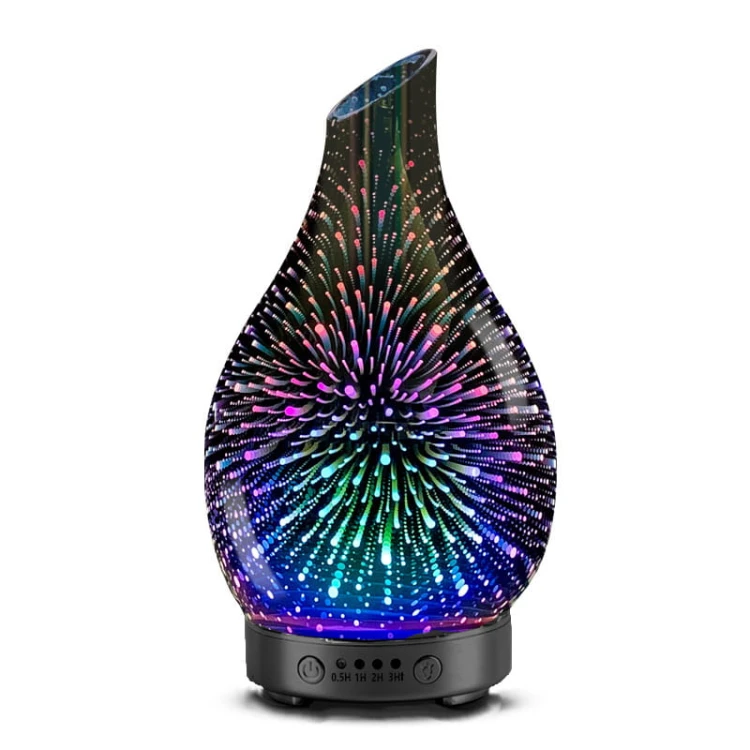 NAWILŻACZ POWIETRZA ULTRADŹWIĘKOWY DYFUZOR ZAPACHÓW PORSEME 3D LED KOLORY