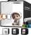 Namiot Bezcieniowy 25cm Studio Foto 96 LED 6 Tła PVC CRI97 Dyfuzor DUCLUS