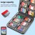 Etui Case do Nintendo Switch OLED Heystop Zestaw Akcesoria Pokrowiec Twardy