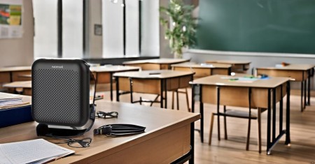 Przenośny Wzmacniacz Głosu 8W Mikrofon Nagłowny Akumulator USB Przewodnik