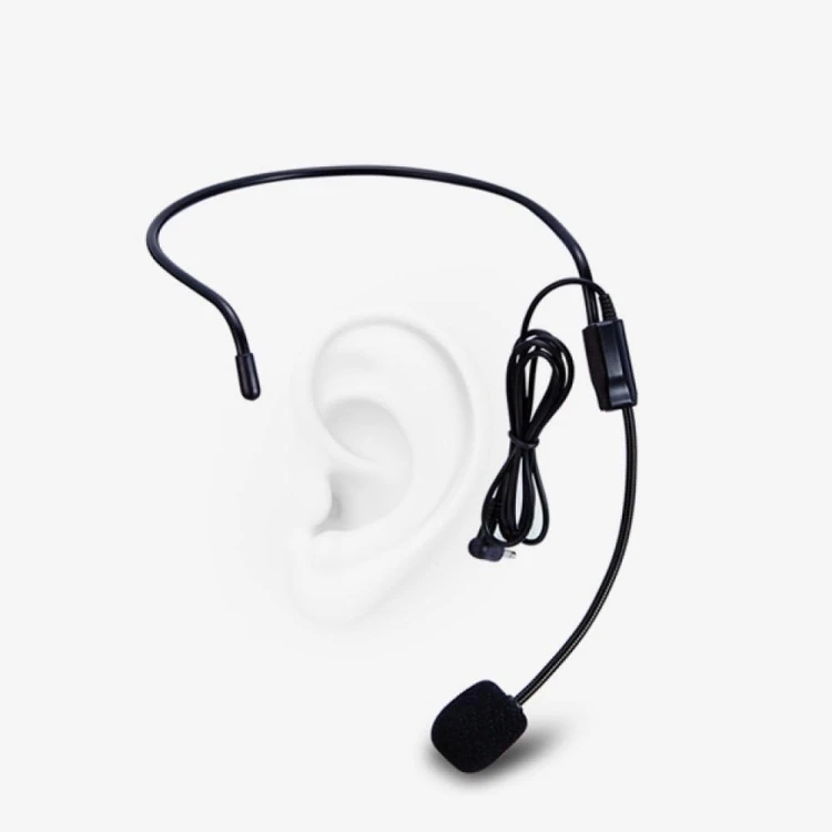 Wzmacniacz Głosu Przenośny Głośnik Bluetooth MP3 Mikrofon Nauczyciela 10W