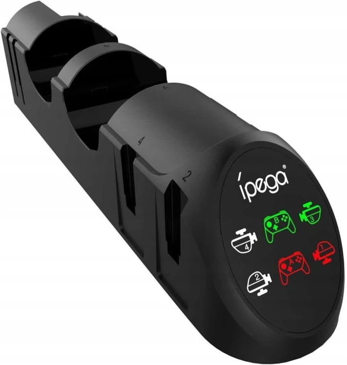 Stacja Ładująca 6w1 do Nintendo Switch Joy-Con Pro Controller LED Ipega