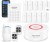 Zestaw Alarmowy Wi-Fi Smart Home 15 el. Aplikacja Syrena Czujniki AGSHome