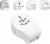 Adapter Podróżny Przejściówka Świat USB-C PD 20W JSVER Uniwesalny UK USA AU