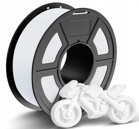 Filament Tecbears Rapid Matte PETG Biały 1kg 1.75mm Matowy Szybki Druk
