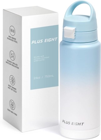 Butelka Termiczna Bidon Termos Stal 18/8 750ml Izolowana Uchwyt Plus Eight