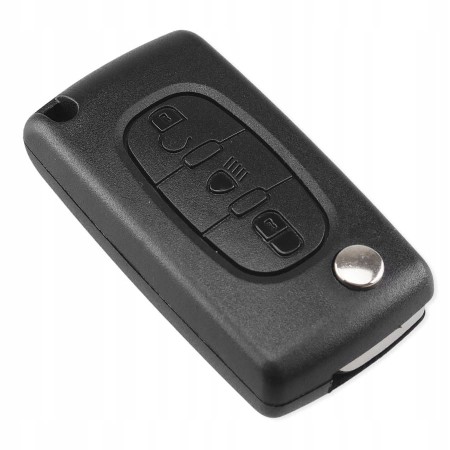 Obudowa Kluczyka Peugeot 207 307 Citroen C2 C3 C4 Pilot Scyzoryk 3Przyciski