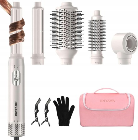 Lokówko-Suszarka 5w1 Multistyler Efekt Coandy Air Styler Jonizacja JINYAWA