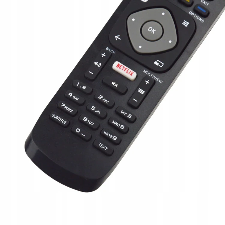 Pilot do Telewizora Philips Smart TV 4K Zamiennik Netflix Gotowy do Pracy