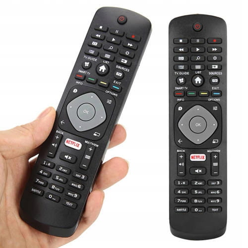 Pilot do Telewizora Philips Smart TV 4K Zamiennik Netflix Gotowy do Pracy