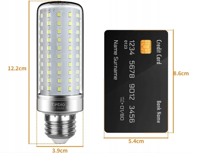 Żarówki LED E27 Filament Retro Edison 3 sztuki Ciepła Biel Zestaw 25W