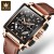Zegarek Męski Luksusowy Elegancki Chronograf Bransoleta Datownik Prezent