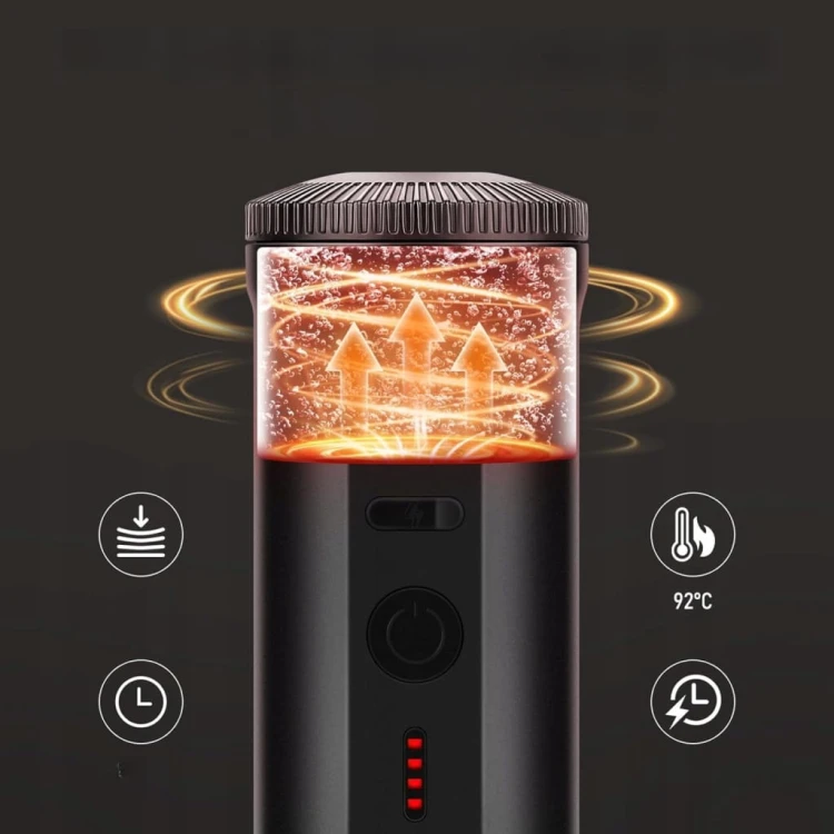 Przenośny ekspres do kawy 2w1 20 bar USB-C 65 ml kapsułki NS kawa mielona