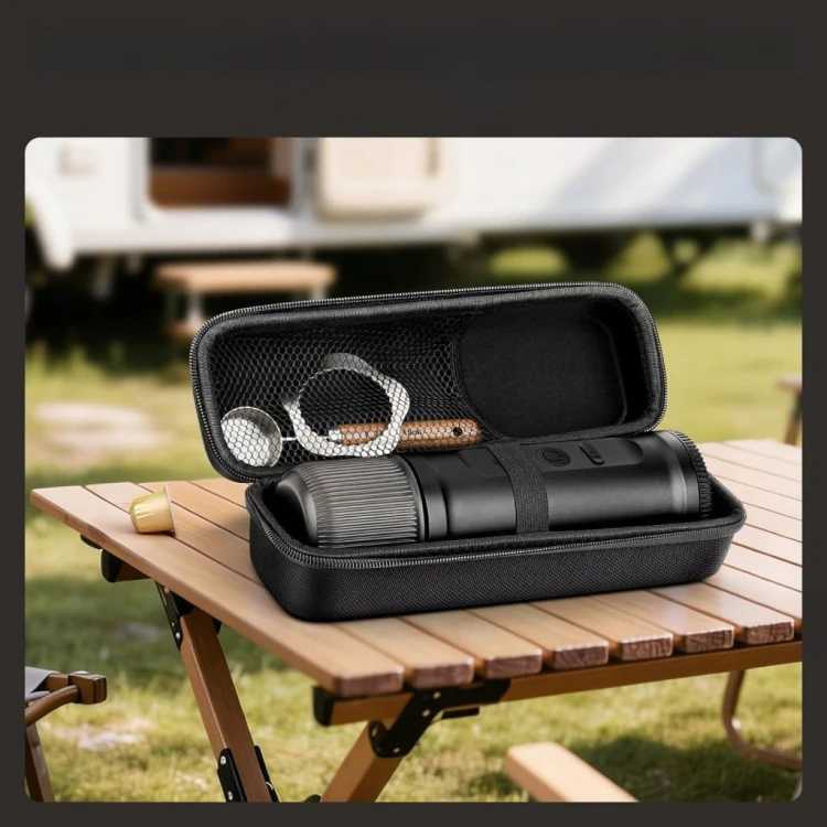 Przenośny ekspres do kawy 2w1 20 bar USB-C 65 ml kapsułki NS kawa mielona
