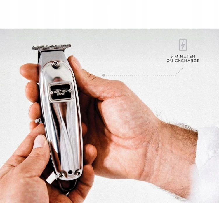 Trymer do Brody Profesjonalny Maszynka Golenie na Zero Brooklyn Blade USB