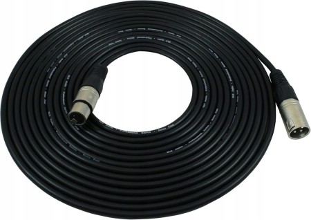 Kabel przewód audio mikrofonowy do mikrofonu XLR męski - XLR żeński 7,5m