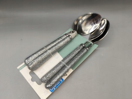 AMEFA zestaw 4 x łyżka stołowa SPARKLE SILVER