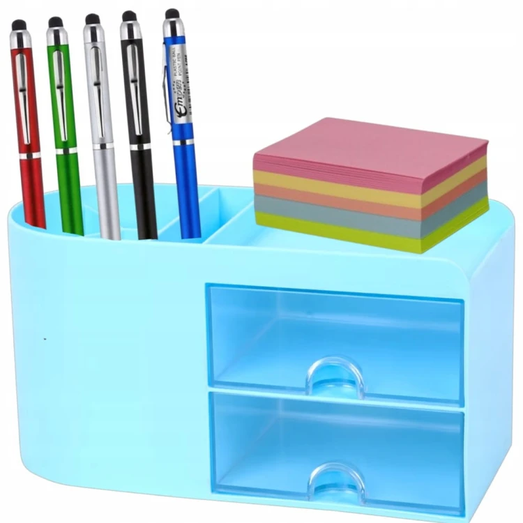 Organizer na biurko z przegródkami Niebieski 20 x 9,5 x 10,5