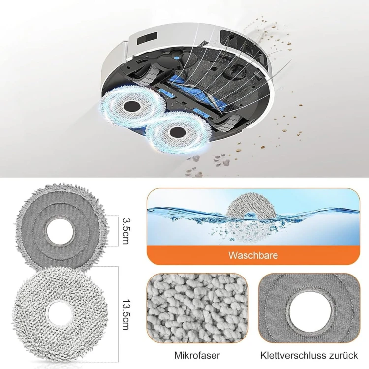 16-częściowy zestaw akcesoriów do robota Ecovacs Deebot T30 Omni / T30 Pro