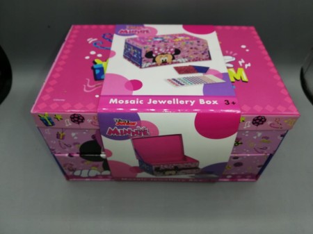 Szkatułka na biżuterię do własnego ozdobienia Disney MINNIE