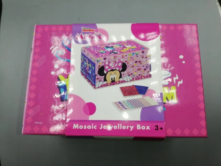 Szkatułka na biżuterię do własnego ozdobienia Disney MINNIE