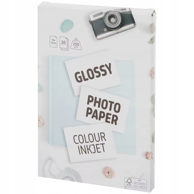 Papier fotograficzny Sonem 014000 35 szt. 250 g/m² błyszczący