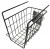 KOSZ ZAWIESZANY NA PÓŁKĘ DO SZAFY POD PÓŁKĘ METALOWY ORGANIZER 24X16X19