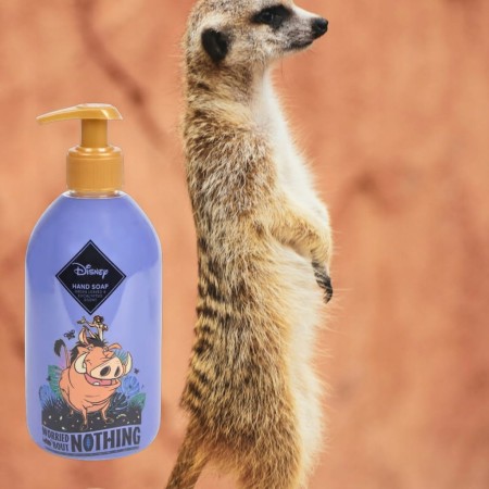 MYDŁO DO RĄK W PŁYNIE Z POMPKĄ TIMON PUMBA DISNEY LIŚCIE EUKALIPTUSA 500ml