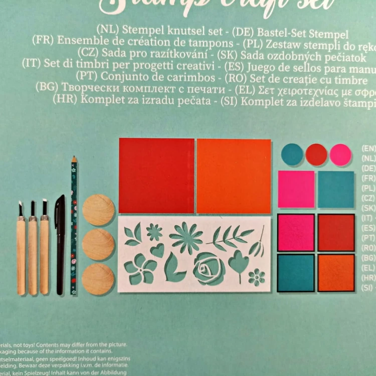 ZESTAW do robienia PIECZĄTEK stempli PIECZĘCI stempel PIECZĄTKA DIY
