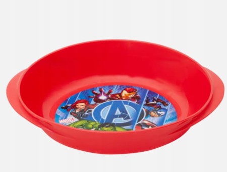 Miseczka Avengers czerwony tworzywo sztuczne