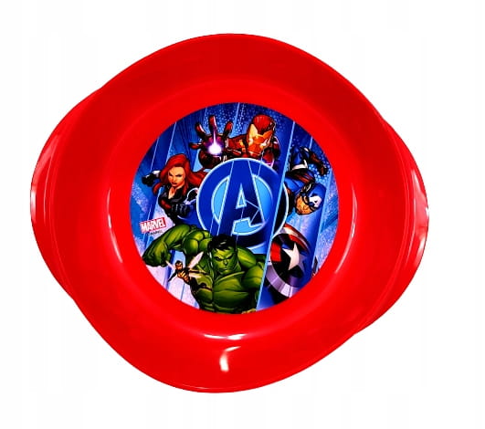 Miseczka Avengers czerwony tworzywo sztuczne