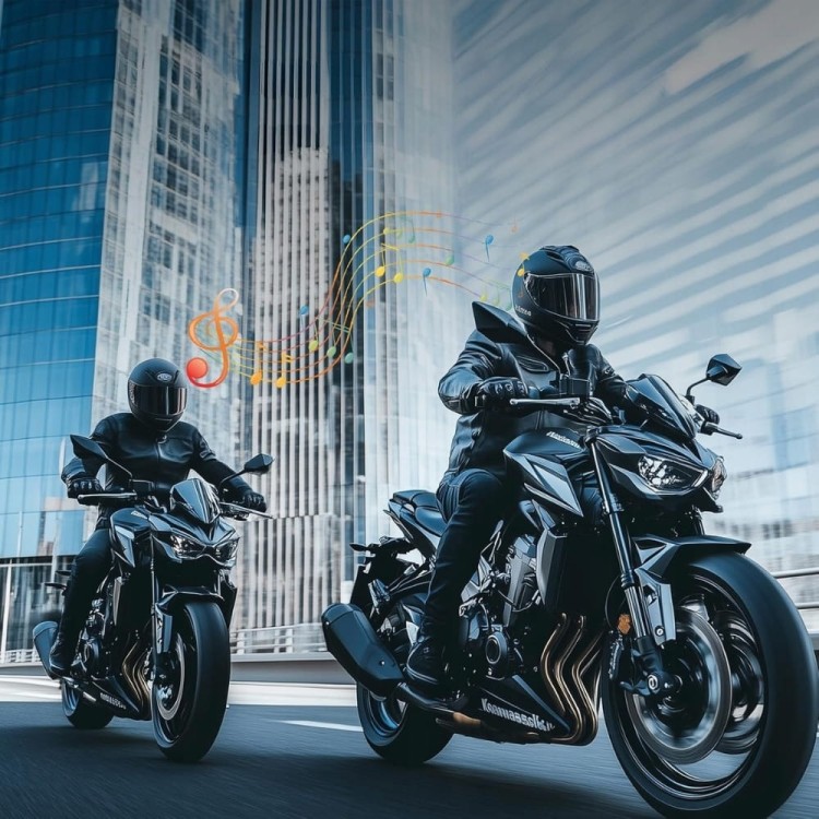 2x interkom motocykowy Spovii H9 Bluetooth 5.1 bezprzewodowy