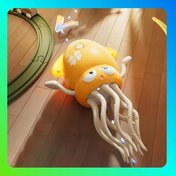 TAŃCZĄCA OŚMIORNICA DANCE DLA DZIECI INTERAKTYWNA SQUID VIRAL NA PREZENT
